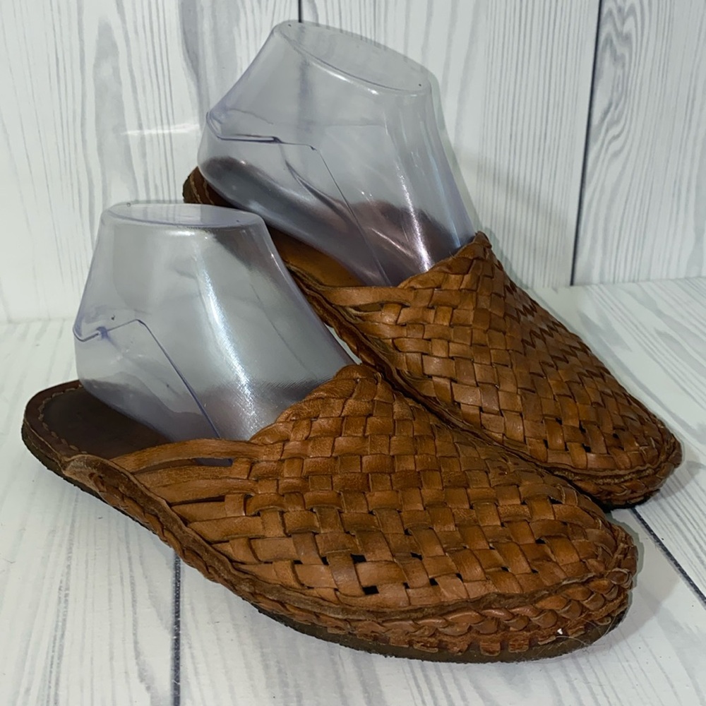 Mohinders Natural Woven Slides